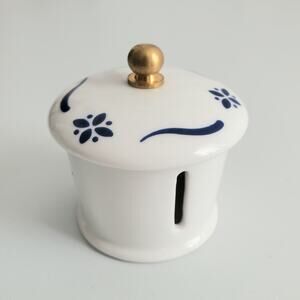 Vtg House of Prill Porcelain Stamp Roll Holder Dispenser Cottagecore Regency